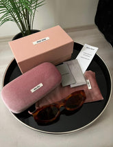 Miu Miu Leopar Renk Standart Beden Gözlük