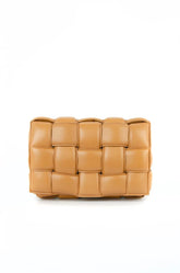 Bottega Veneta Padded Cassette Çanta Camel