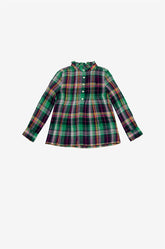 Ralph Lauren Ekose Çocuk Gömlek Yesil - 4yas