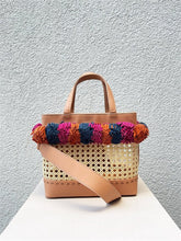 Mehry Mu Fey Pom Pom Hazeran ve Deri Çanta Desenli̇ - Standart