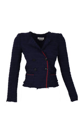 Isabel Marant Tüvit Kruvaze Ceket Mavi̇ - 36