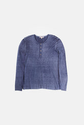 John Varvatos İpek ve Kaşmir Triko Mavi - Xl