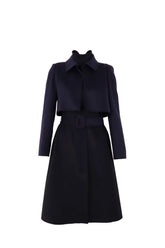 Oscar De La Renta Kaban Lacivert - 36