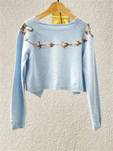 Monnalisa Çiçekli Çocuk Triko - 6 yaş