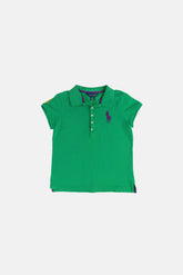 Ralph Lauren Polo Yaka Çocuk Tişört Yesil - 12yas