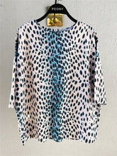 Christian Dior Egzotik Desenli Bluz Pembe - 36