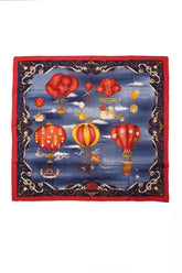 Longchamp Eşarp Lacivert - 90x90