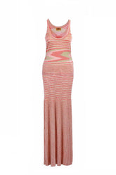 Missoni Çizgili Bluz ve Etek Takım Renkli - 44