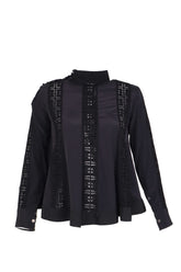 Sacai Luck Siyah Bluz-36