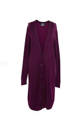 Salvatore Ferragamo Mürdüm Hırka Mürdüm - L