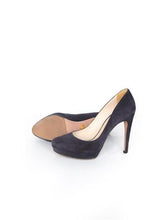 Prada Süet Topuklu Ayakkabı Lacivert - 36