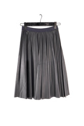 Theory Pileli Midi Etek Siyah - 36