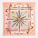 Vintage Hermès Paris Cannes et Pommeaux İpek Eşarp - 90x90