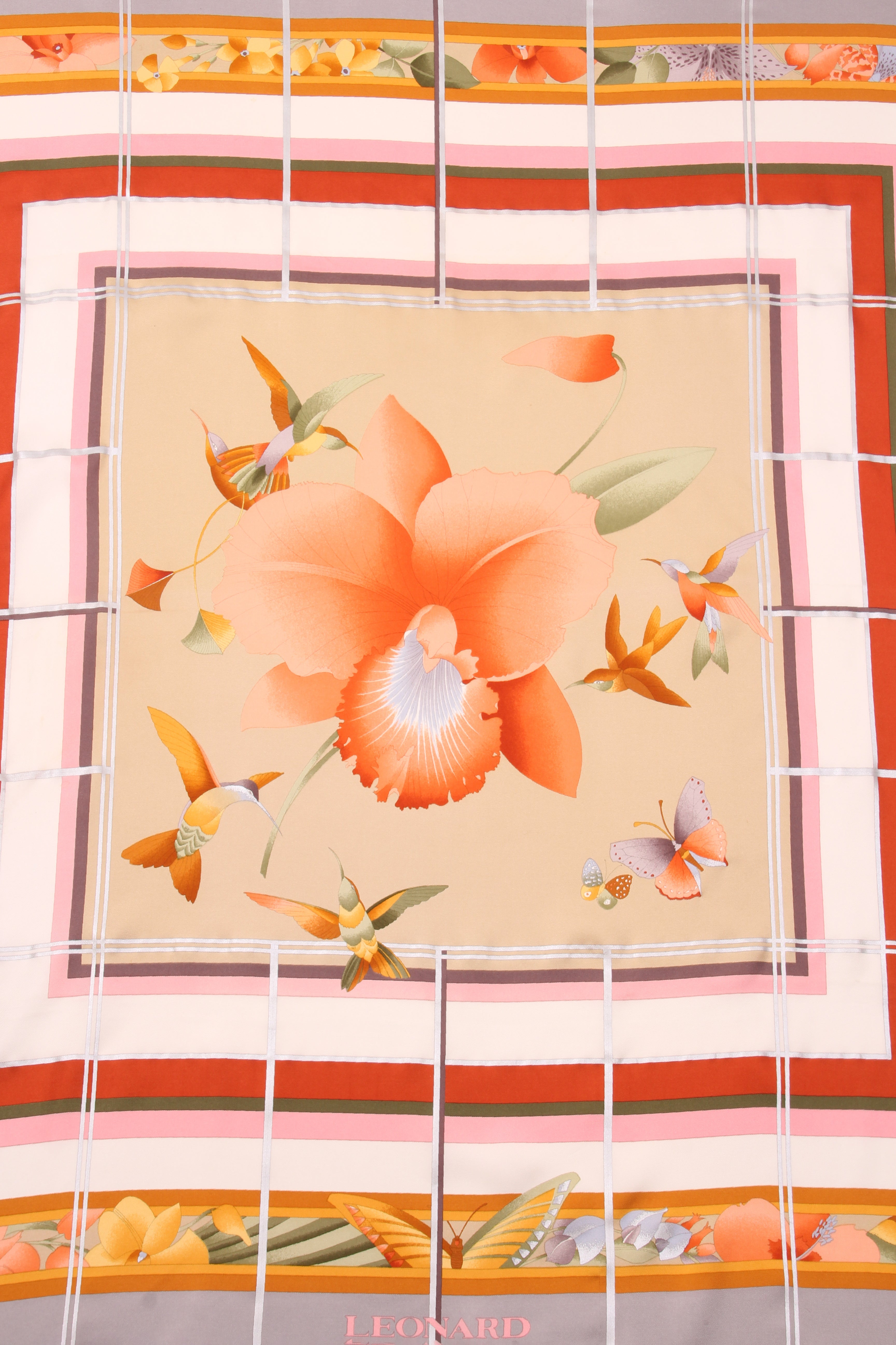 Leonard İpek Eşarp - 90x90