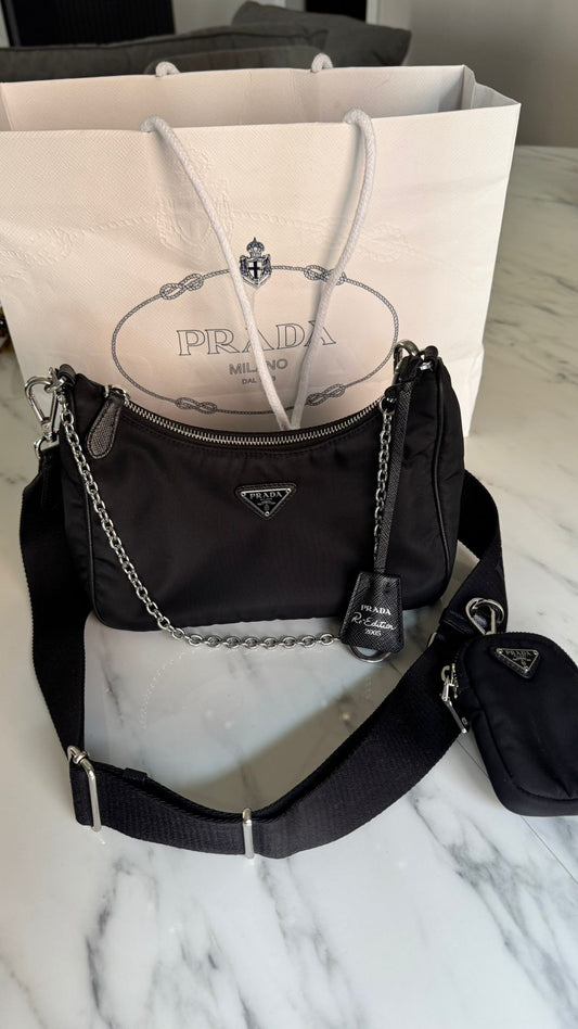 Prada Siyah Renk Standart Beden Çanta