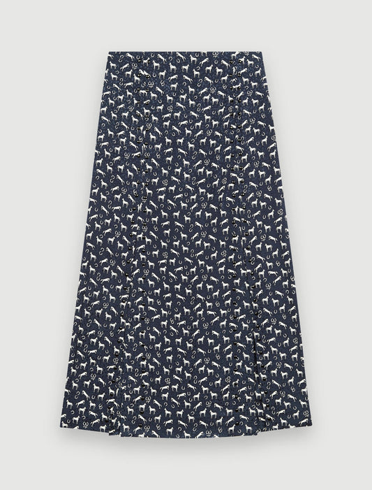 Maje Yırtmaçlı Etek - 38