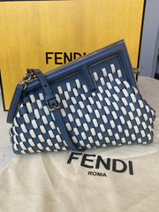 Fendi Mavi-Beyaz Çanta