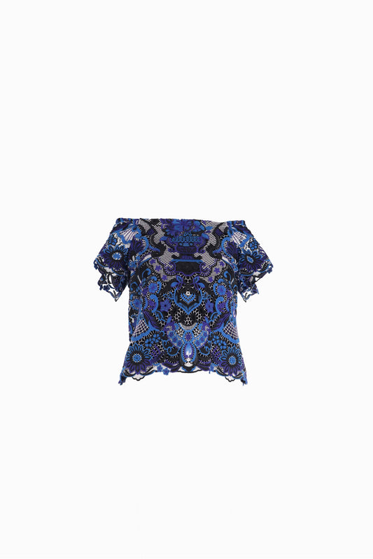 Alice + Olivia Bluz Mavi - Xs