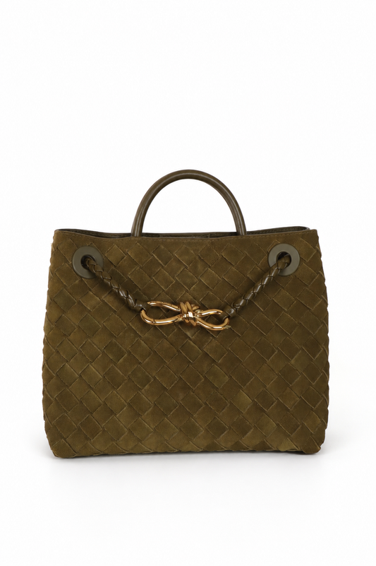 Bottega Veneta Andiamo Süet Small