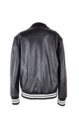 Balmain Siyah Deri Ceket