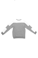 Balmain Bisiklet Yaka Çocuk Sweatshirt Gri - 10 y