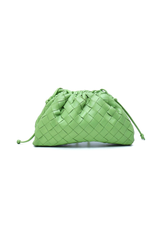 Bottega Veneta Intrecciato Mini Pouch Yeşil - S