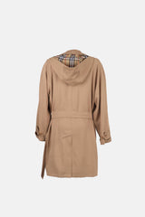 Burberry Kemerli Trençkot Camel - 38