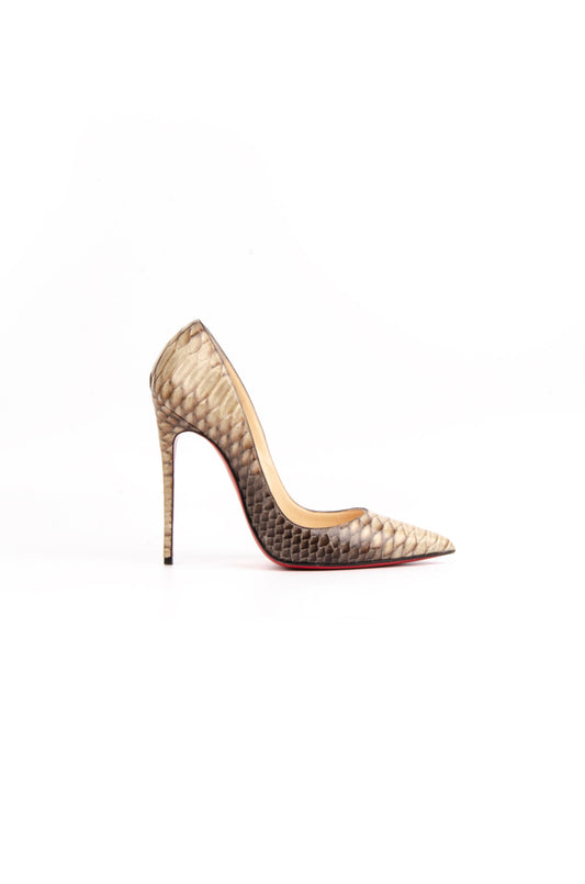 Christian Louboutin Egzotik Stiletto Kahverengi - 37