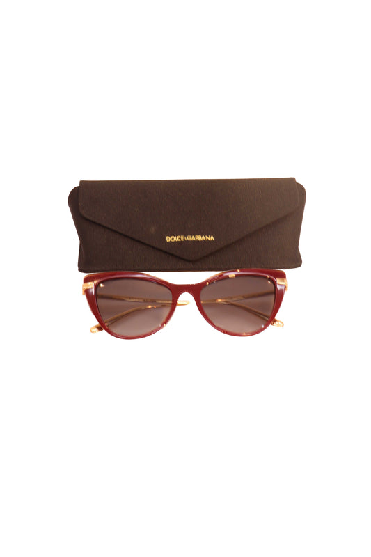 Dolce & Gabbana Gözlük Bordo