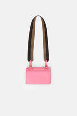 Fendi Flat Baguette Mini Çanta Pembe - Standart