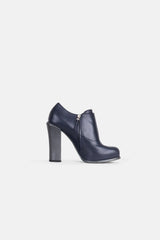 Fendi Deri Bootie Laci̇vert - 38