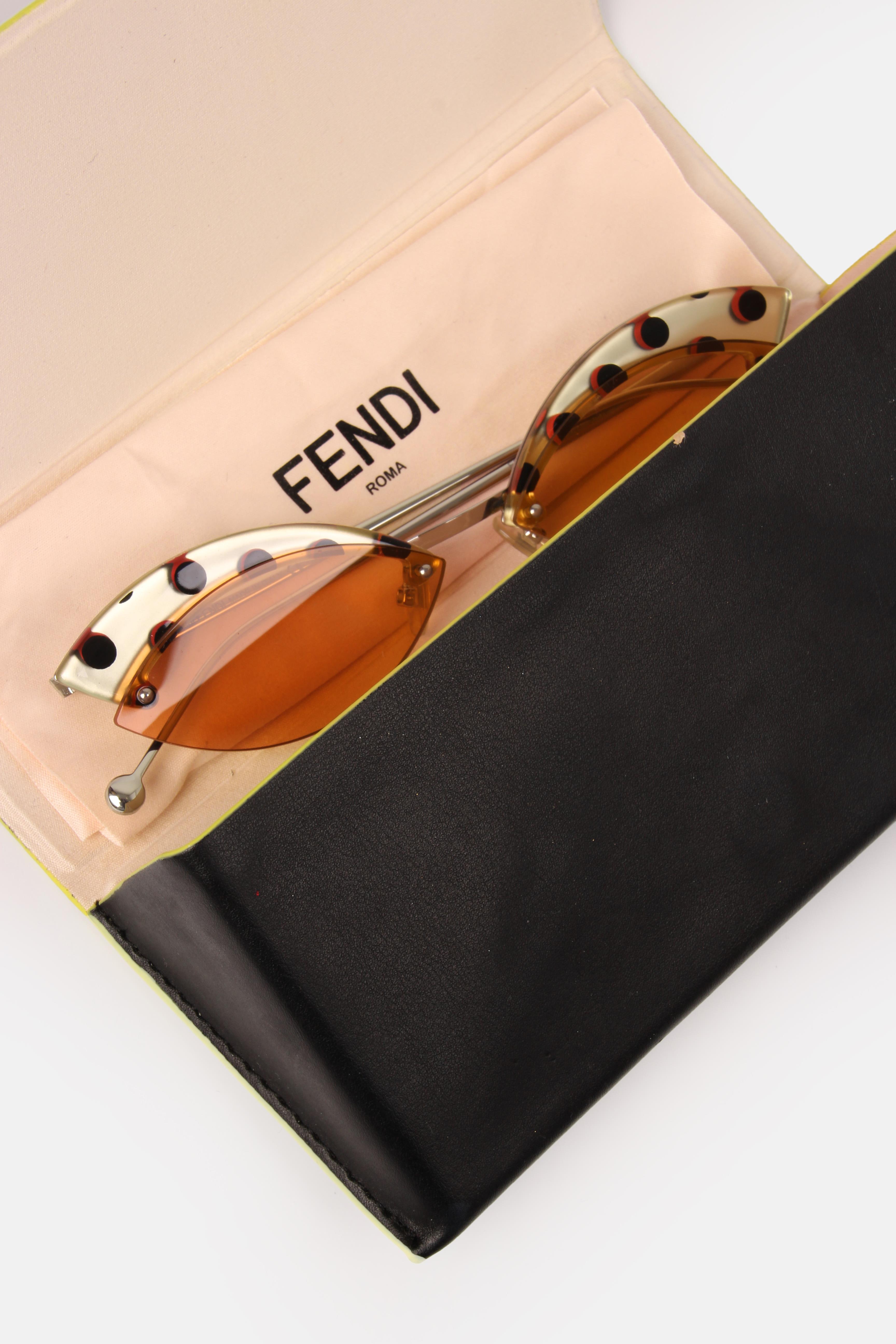 Fendi Cateye Güneş Gözlüğü Turuncu - Standart