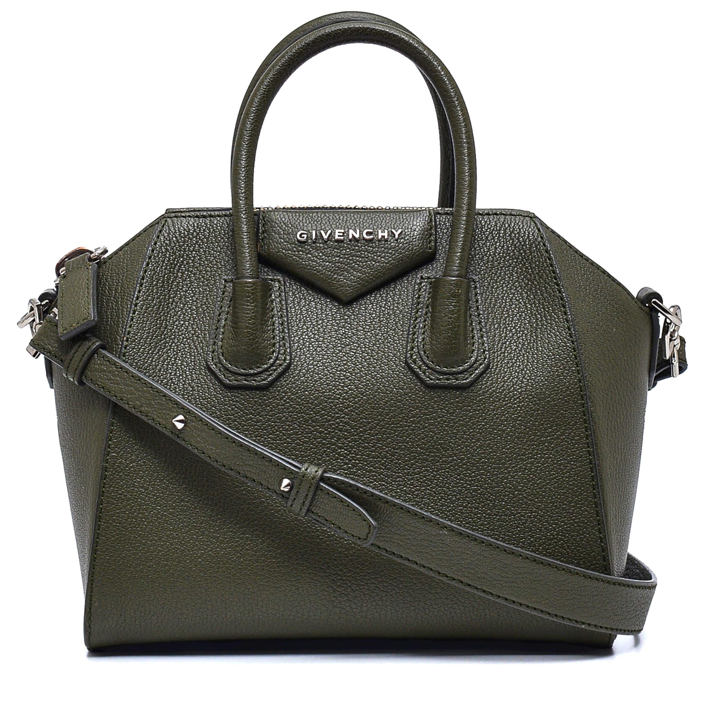 Givenchy Antigona Deri Çanta Siyah - Standart