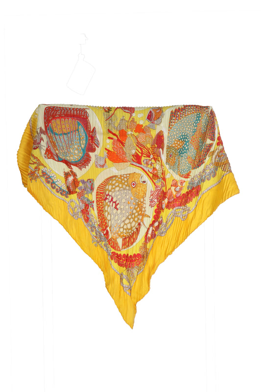 Hermes Eşarp 90x90 Sarı