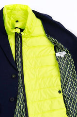 Hugo Boss Neon Yelekli Çocuk Ceket Lacivert - 10y