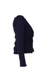 Isabel Marant Tüvit Kruvaze Ceket Mavi̇ - 36