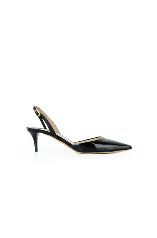 Jimmy Choo Rugan Kitten Topuk Ayakkabı Siyah - 36.5
