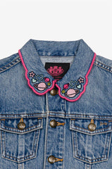 Juicy Couture Çocuk Denim Ceket Mavi̇ - 10 y