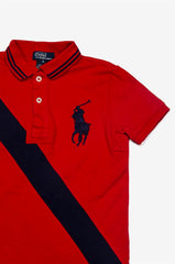 Ralph Lauren Polo Yaka Tişört Kirmizi - 6yas