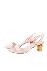 Christian Louboutin Nude Renk 38 Beden Topuklu Sandalet