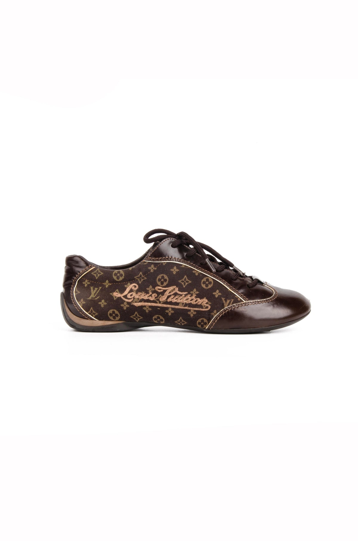 Louis Vuitton Monogram Mini Lin Sneaker Kahverengi - 38