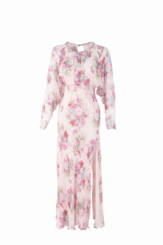 Love Shack Fancy Elbise Pembe - 34
