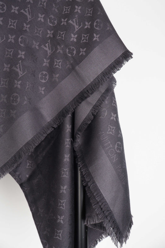 Louis Vuitton Eşarp 145x145cm Siyah