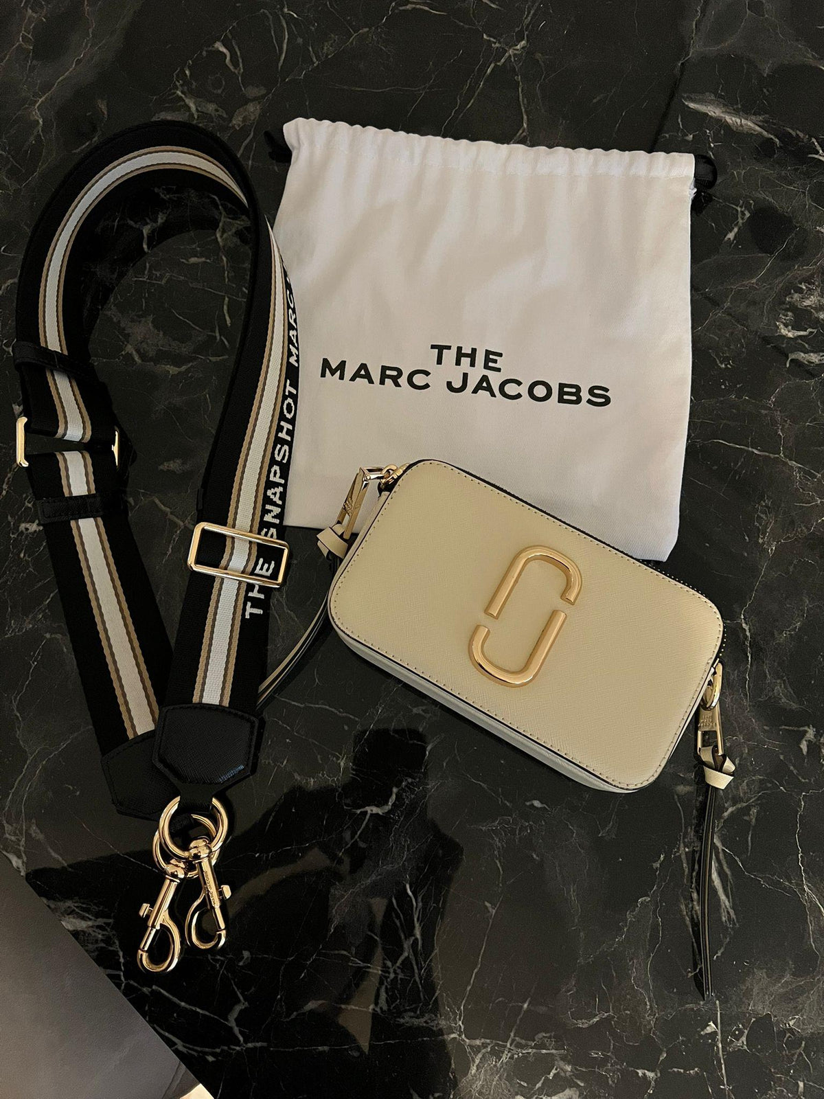 Marc Jacobs Snapshot Askılı Çanta Beyaz - Standart