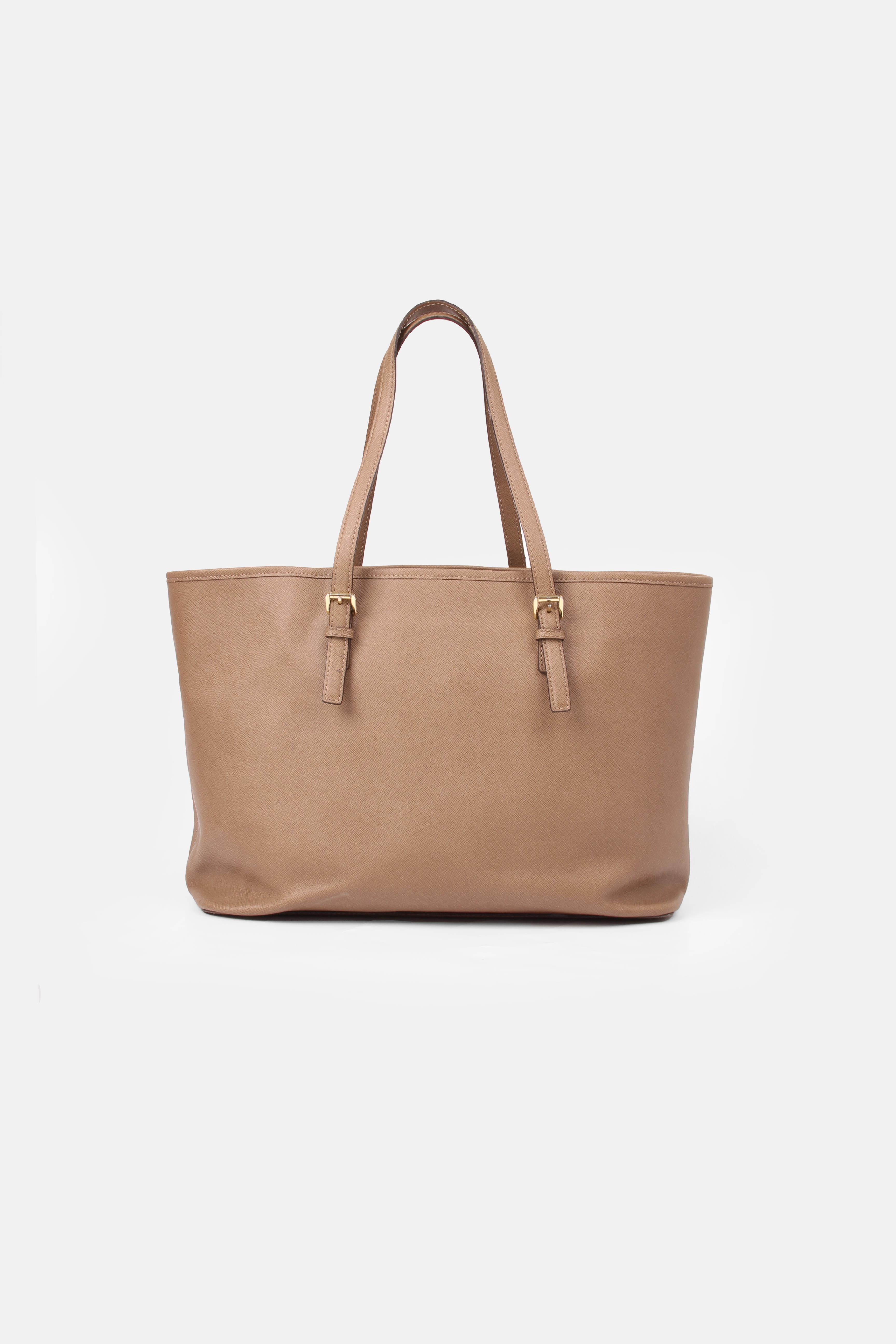 Michael Kors Jet Set Saffiano Deri Çanta Vi̇zon - Standart