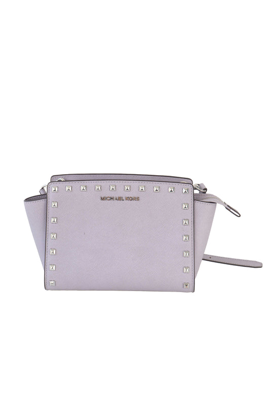 Michael Kors Selma Studded Medium Messenger Çanta