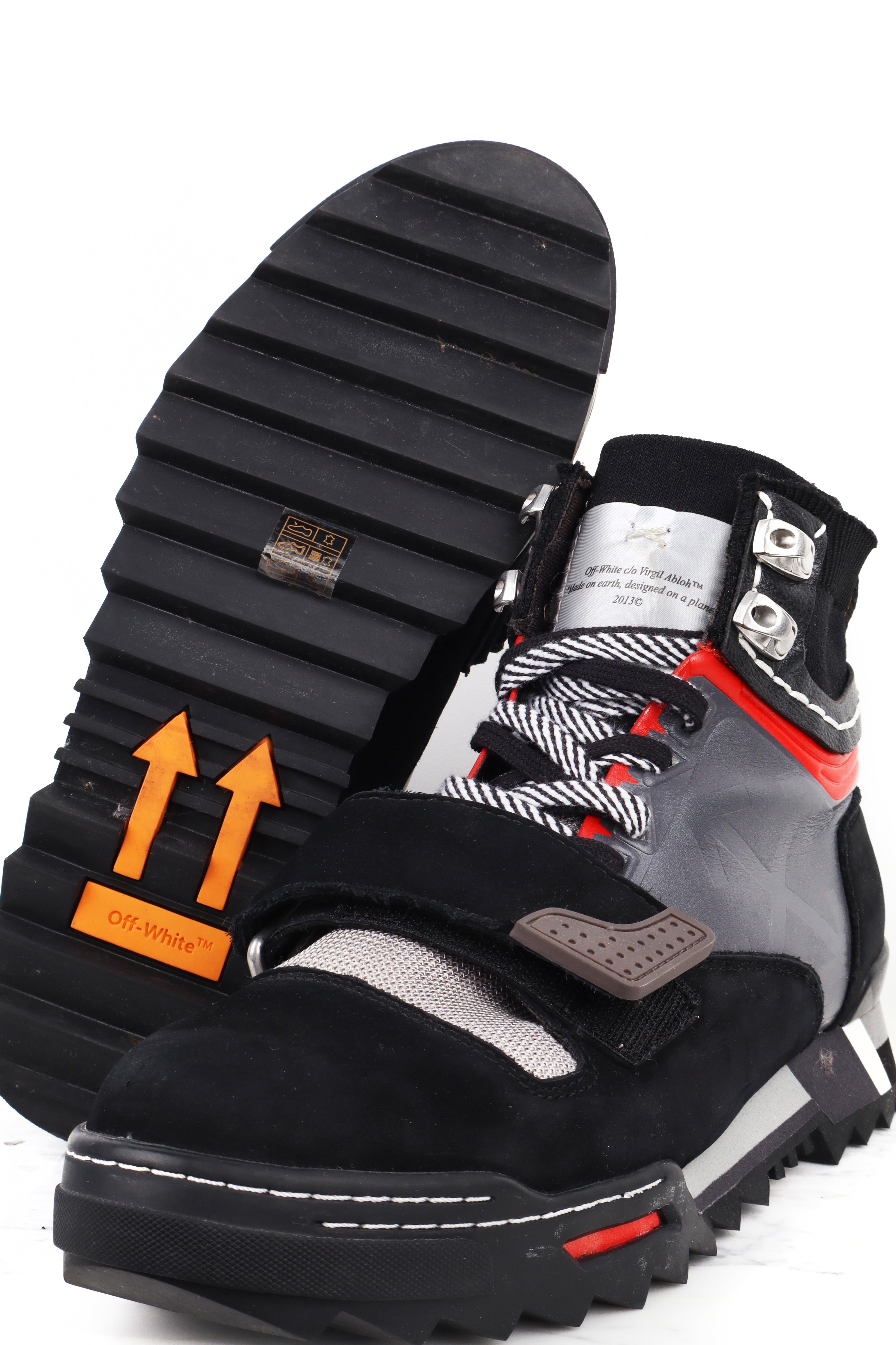 Off-White Arrows Hiking Sneaker Bot Siyah - 39