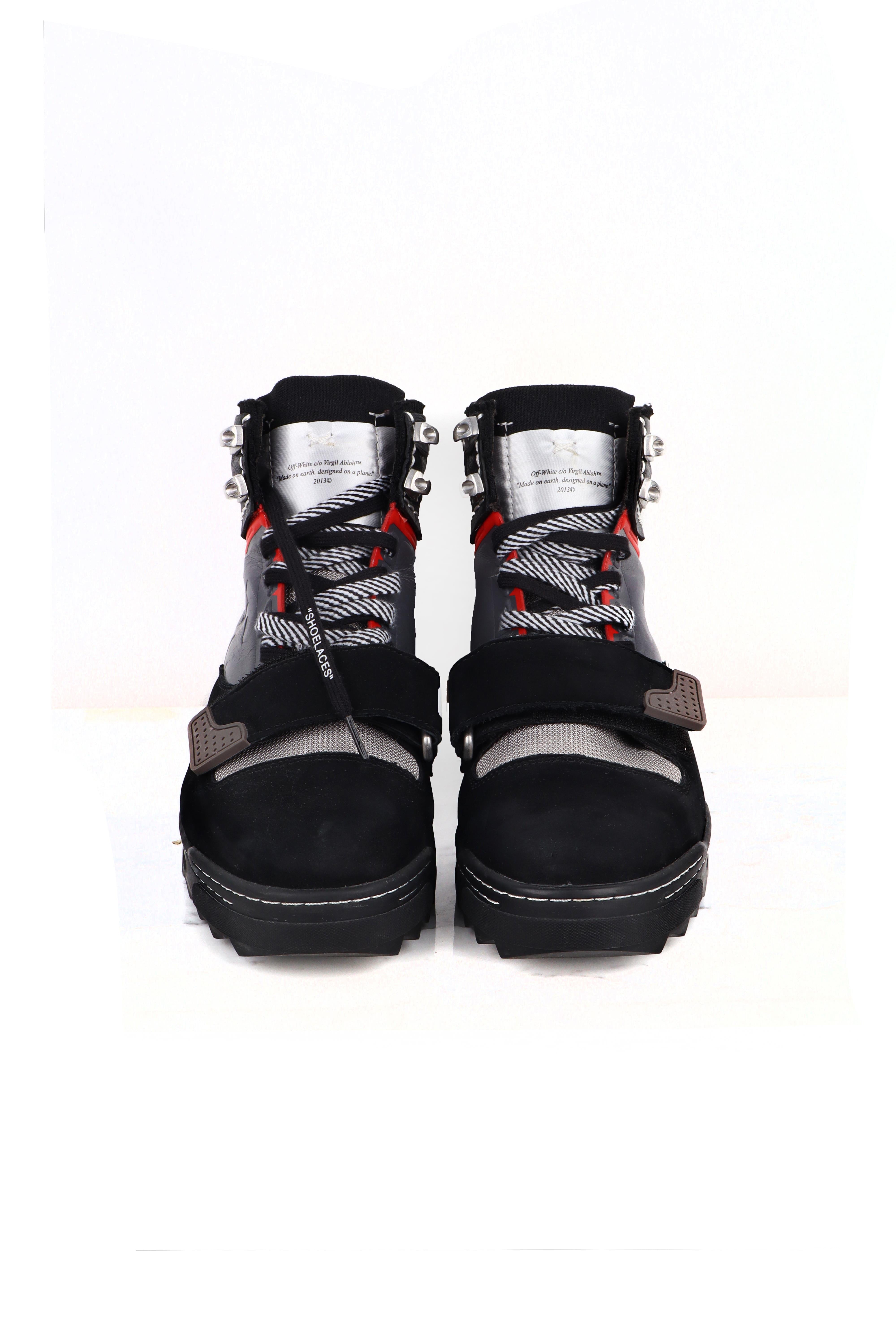 Off-White Arrows Hiking Sneaker Bot Siyah - 39