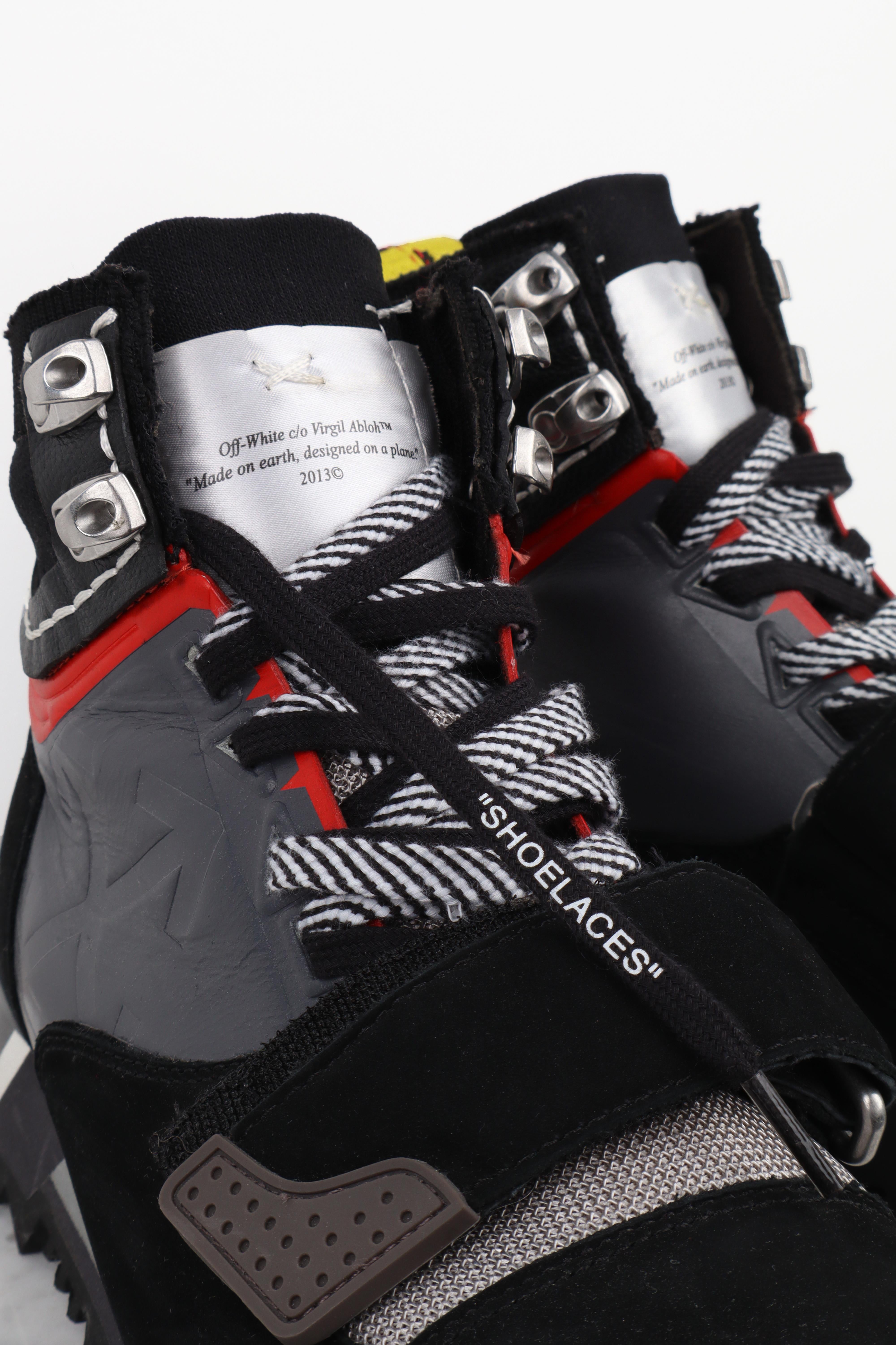 Off-White Arrows Hiking Sneaker Bot Siyah - 39