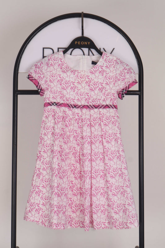 Burberry Kız Çocuk Elbise Pembe - 6
